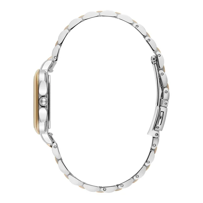 Olivia Burton Classic Watches Women 28mm Grosvenor Black and Two Tone Bracelet Watch