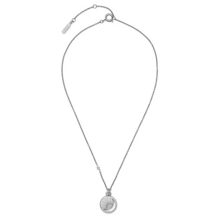 Olivia Burton Necklaces Women Celestial Sun Silver Tone Pendant Necklace
