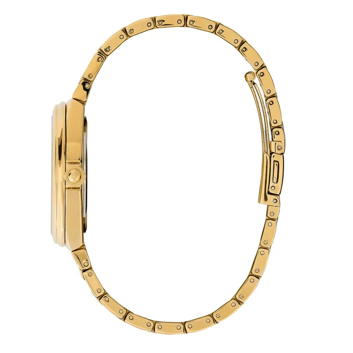 Olivia Burton Sports Luxe Watches Women 36mm Lustre MultiFunction Black and Gold Bracelet Watch