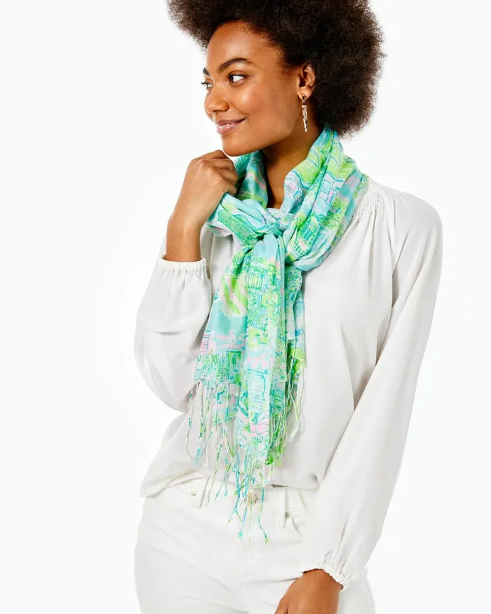 One Size Fits All Gifts Home and GiftsWomen Lilly Pulitzer Murfee Scarf Multi Lilly Loves Philly One Size Fits All Gifts Home and GiftsWomen Lilly Pulitzer Murfee Scarf Multi Lilly Loves Philly
