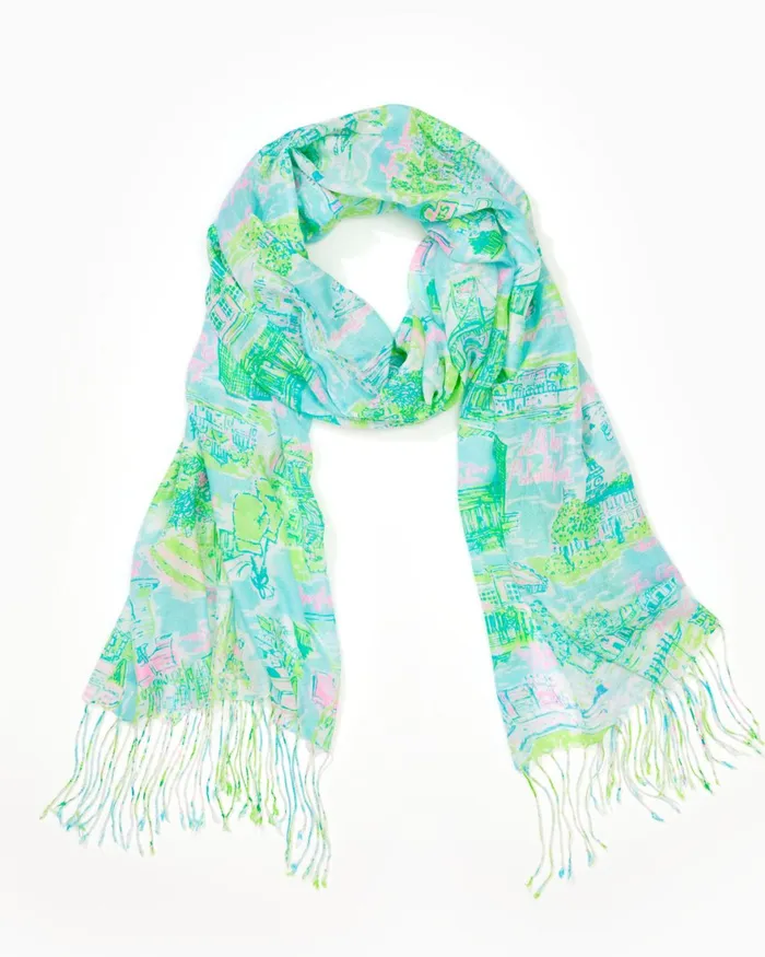 One Size Fits All Gifts Home and GiftsWomen Lilly Pulitzer Murfee Scarf Multi Lilly Loves Philly One Size Fits All Gifts Home and GiftsWomen Lilly Pulitzer Murfee Scarf Multi Lilly Loves Philly
