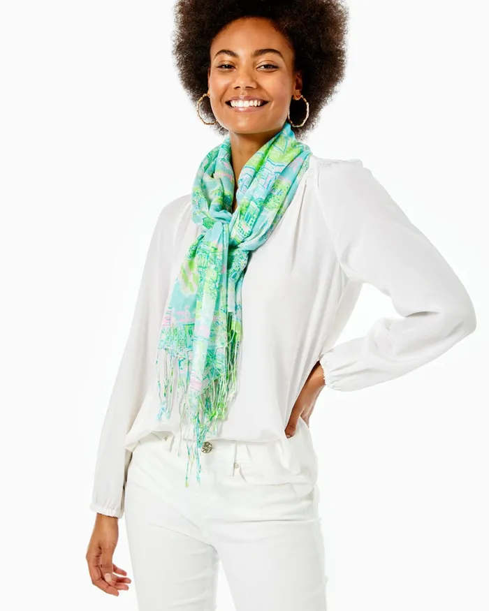 One Size Fits All Gifts Home and GiftsWomen Lilly Pulitzer Murfee Scarf Multi Lilly Loves Philly One Size Fits All Gifts Home and GiftsWomen Lilly Pulitzer Murfee Scarf Multi Lilly Loves Philly
