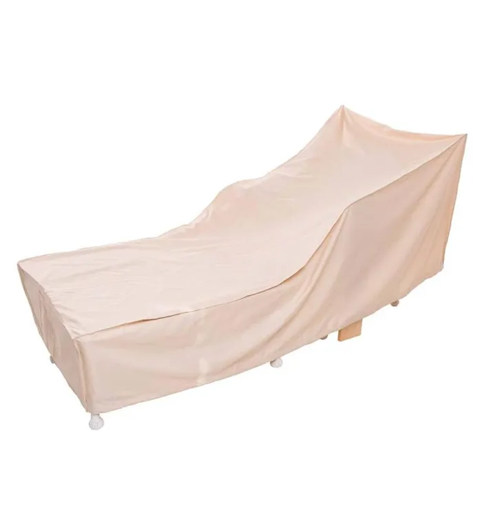 Outdoor Living Deluxe Long Chaise Cover 8211 Tan Plow and Hearth Furniture Covers Outdoor Living Deluxe Long Chaise Cover 8211 Tan Plow and Hearth Furniture Covers