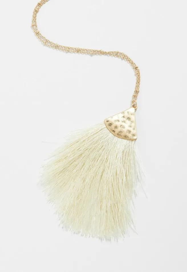Oversized Fringe Pendant Necklace Women Maurices Jewelry