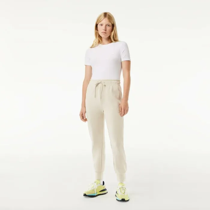 Pants and Leggings Women Lacoste Women039s Cotton Jersey Joggers Grey Buq