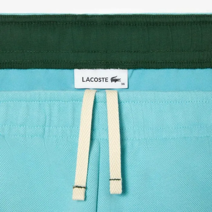 Pants and Leggings Women Lacoste Womens Blended Cotton Sweatpants Turquoise Bvg