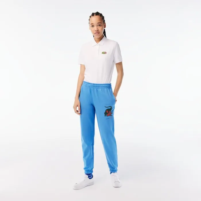 Pants and Leggings Women Lacoste Womens Lacoste X Netflix Super Soft Sweatpants Ethereal Blue L99 Pants and Leggings Women Lacoste Womens Lacoste X Netflix Super Soft Sweatpants Ethereal Blue L99