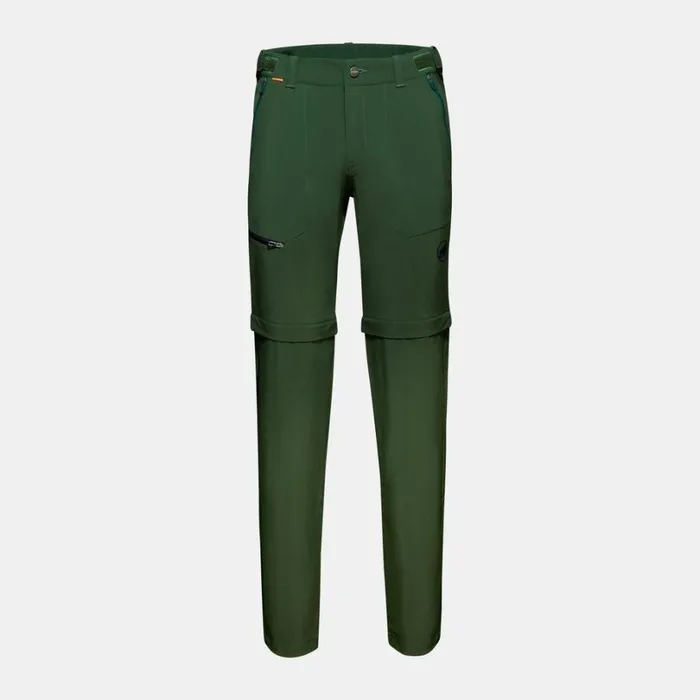 Pants and Shorts Men Mammut Runbold Zip Off Pants Woods