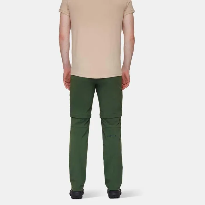 Pants and Shorts Men Mammut Runbold Zip Off Pants Woods Pants and Shorts Men Mammut Runbold Zip Off Pants Woods