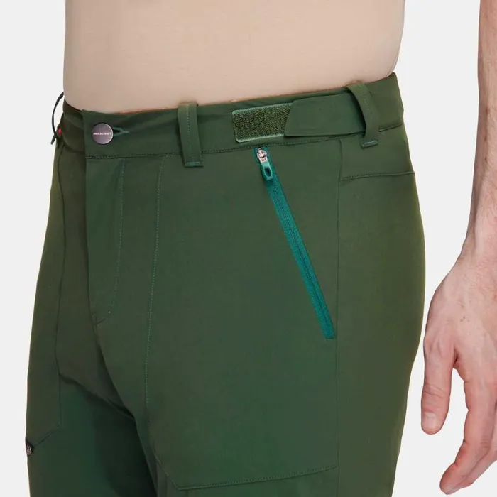 Pants and Shorts Men Mammut Runbold Zip Off Pants Woods Pants and Shorts Men Mammut Runbold Zip Off Pants Woods