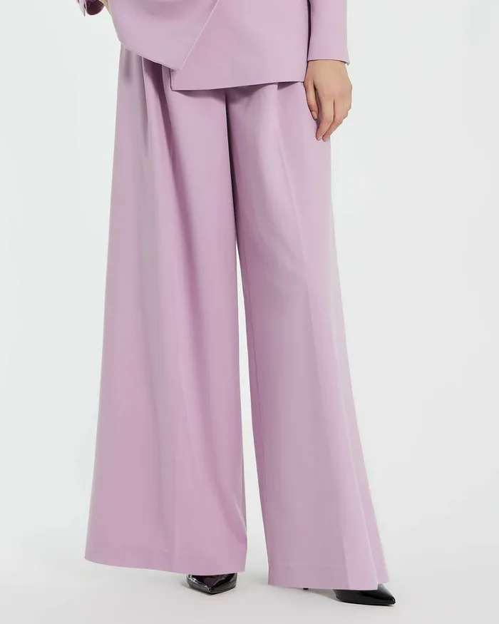 Pants The MACkenzie Wide Leg Trouser 8211 FINAL SALE Orchid Mac Duggal Women