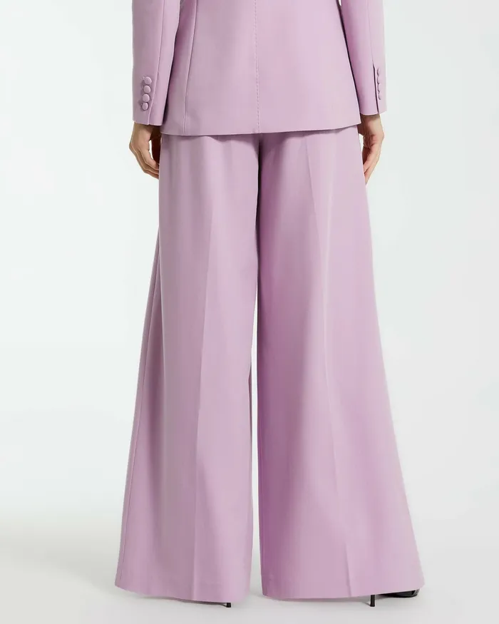 Pants The MACkenzie Wide Leg Trouser 8211 FINAL SALE Orchid Mac Duggal Women