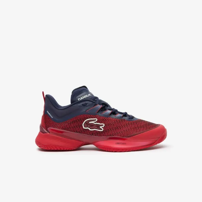 Performance Men Lacoste Men039s Daniil Medvedev AGLT23 Ultra Tennis Shoes Rednavy Rs7