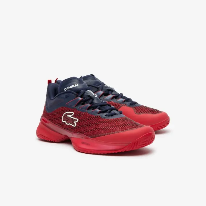 Performance Men Lacoste Men039s Daniil Medvedev AGLT23 Ultra Tennis Shoes Rednavy Rs7