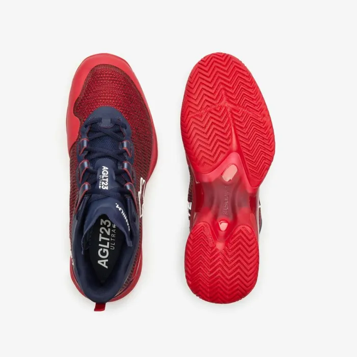 Performance Men Lacoste Men039s Daniil Medvedev AGLT23 Ultra Tennis Shoes Rednavy Rs7