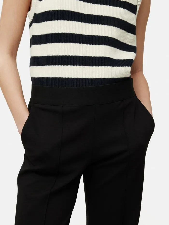 Ponte Jersey Trouser Black Women Jigsaw Suits and Tailoring