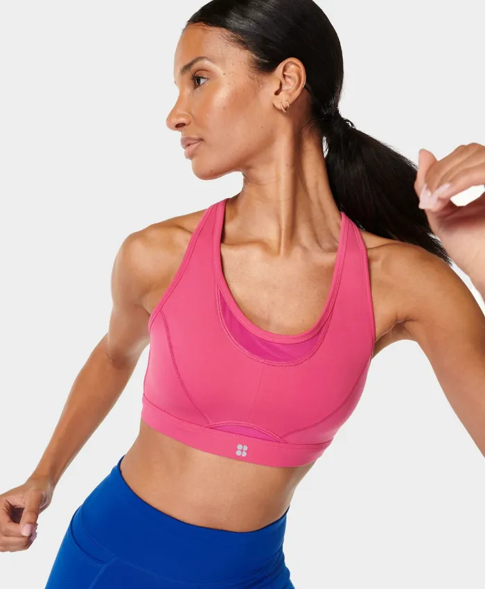 Power Icon Running Bra Punk Pink Women Underwear Sweaty Betty