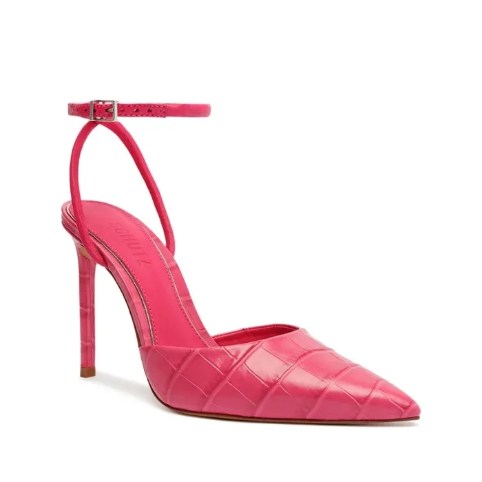 Pumps Deby Leather Pump Paradise Pink Schutz Shoes Pumps