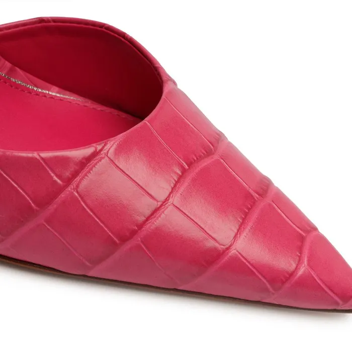 Pumps Deby Leather Pump Paradise Pink Schutz Shoes Pumps