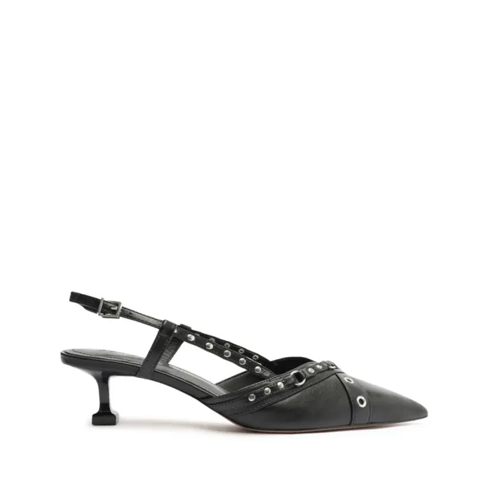 Pumps Venezia Nappa Leather Pump Black Schutz Shoes Pumps