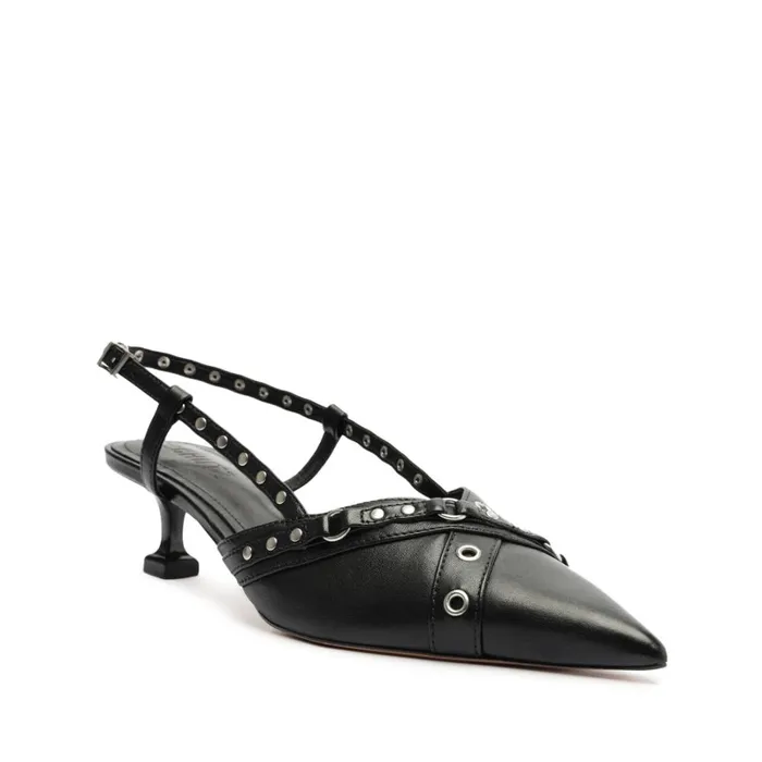 Pumps Venezia Nappa Leather Pump Black Schutz Shoes Pumps