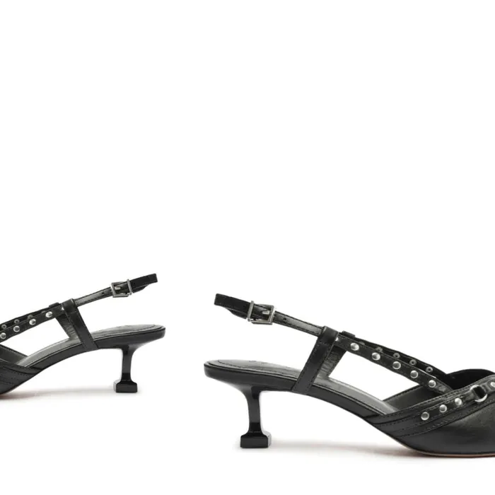 Pumps Venezia Nappa Leather Pump Black Schutz Shoes Pumps