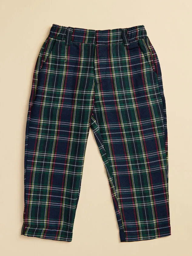 Ralphie Plaid Trouser Navy Boy Altar039d State Bottoms