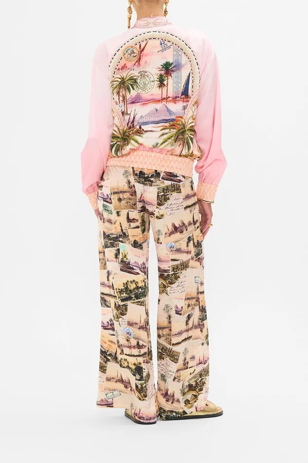 RELAXED BOMBER JACKET MILLAS GOT MAIL Millas Got Mail Womens Camilla Jackets