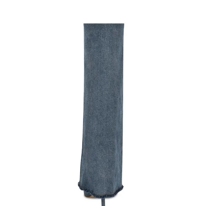 Rhoree Knee High Dress Boots Light Denim Women Nine West Boots and Booties Rhoree Knee High Dress Boots Light Denim Women Nine West Boots and Booties