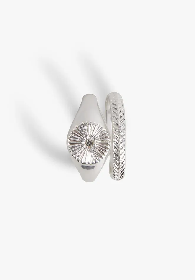 Rings Women Hush Josephine Signet Rings Silver