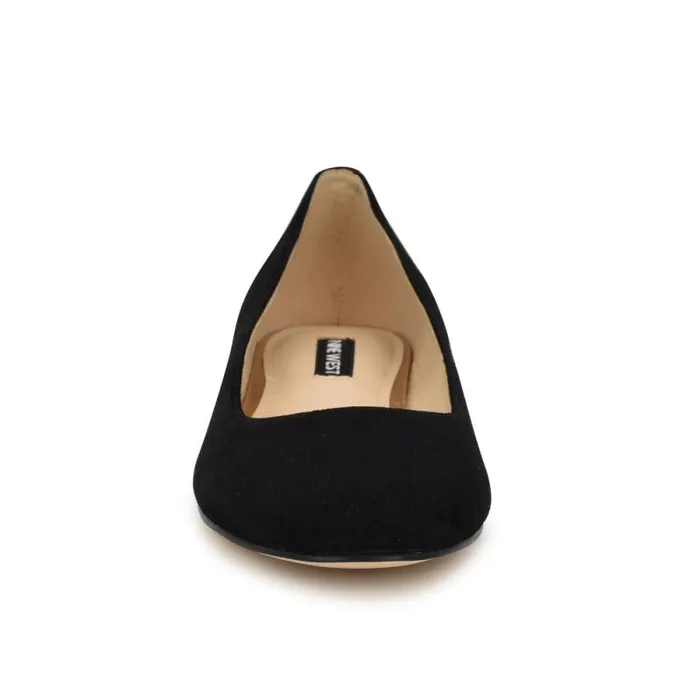 Robbe Casual Flats Black Suede Women Nine West Flats Robbe Casual Flats Black Suede Women Nine West Flats