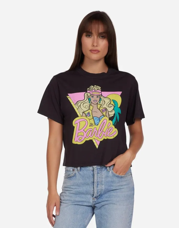 Rue Barbie 1987 Onyx Women Lauren Moshi Short Sleeve