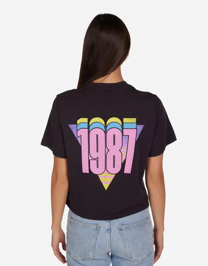 Rue Barbie 1987 Onyx Women Lauren Moshi Short Sleeve