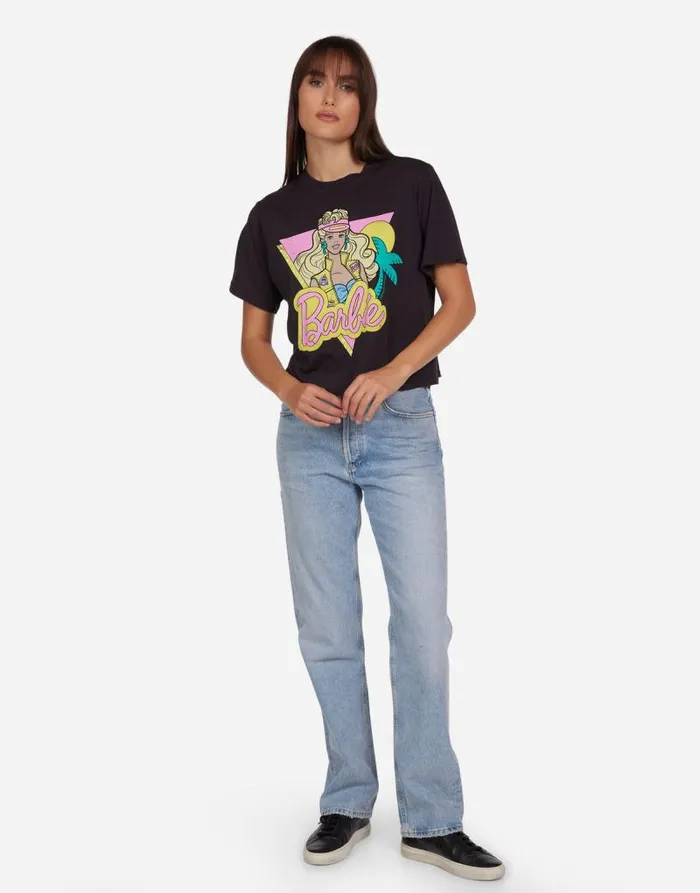 Rue Barbie 1987 Onyx Women Lauren Moshi Short Sleeve
