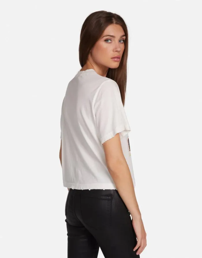Rue Tom Petty Rock N Roll Milk Women Lauren Moshi Short Sleeve