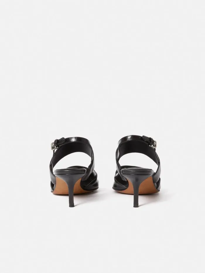 Russo Kitten Heel Black Women Jigsaw Party