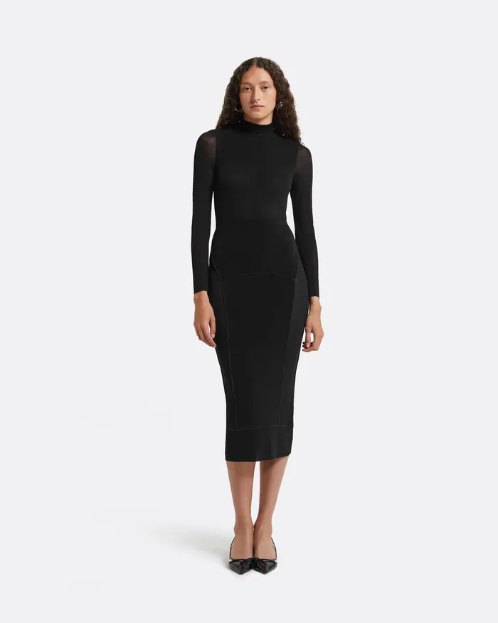 Safiyaa Madeleine Black Skirt Black Women Skirts