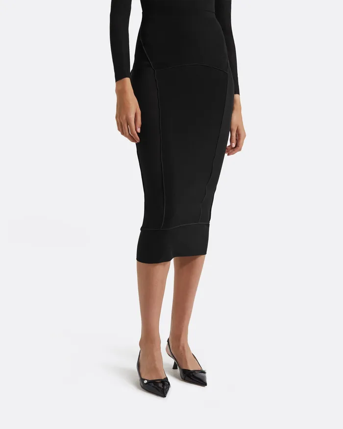 Safiyaa Madeleine Black Skirt Black Women Skirts