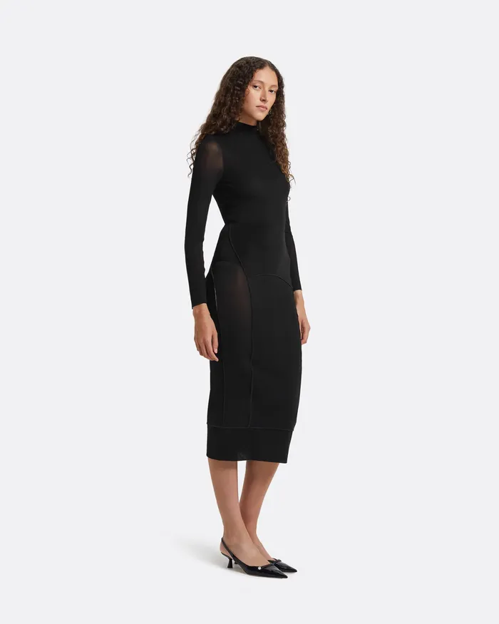 Safiyaa Madeleine Black Skirt Black Women Skirts