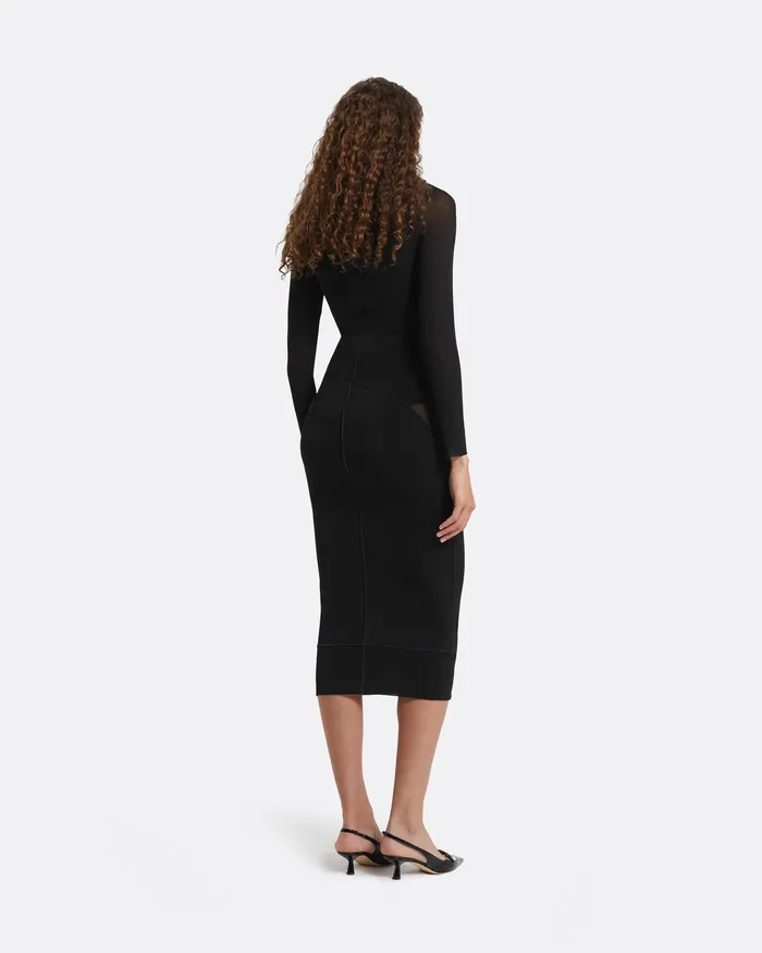 Safiyaa Madeleine Black Skirt Black Women Skirts