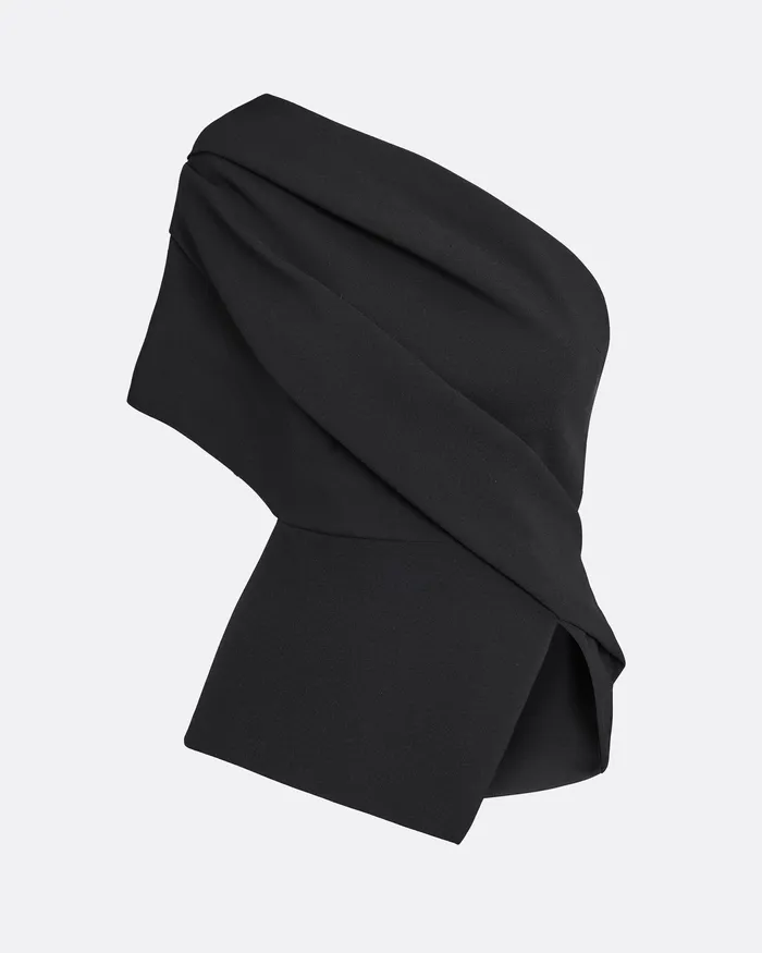 Safiyaa Tops Women Elyna Black Top Black