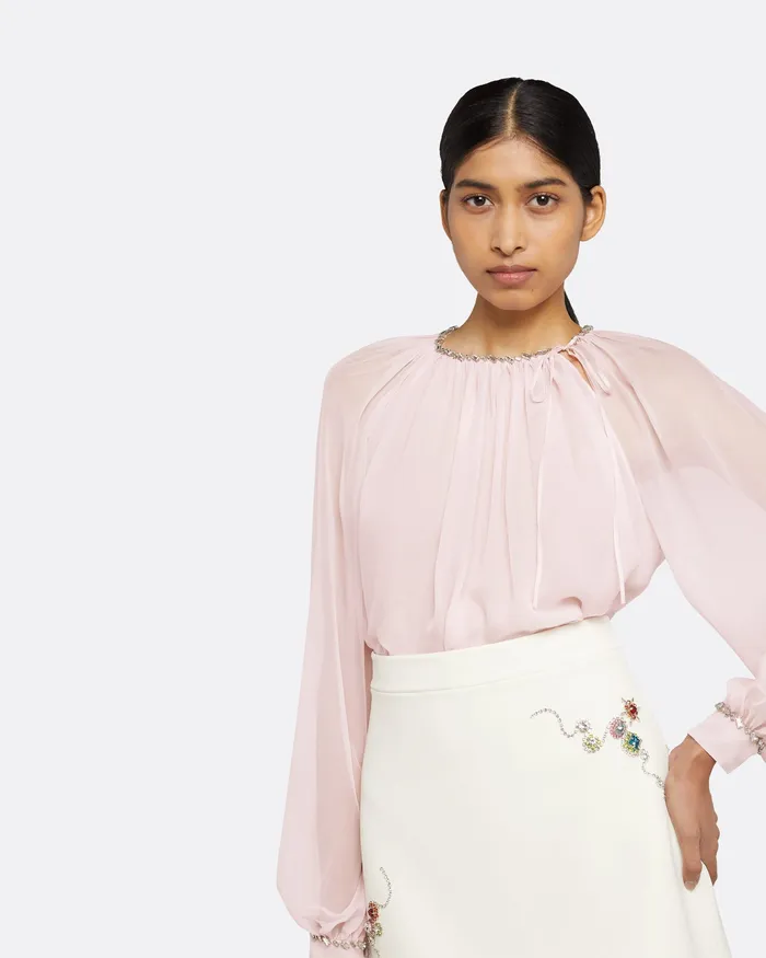 Safiyaa Tops Women Laoise Barely Pink Top Barely Pink