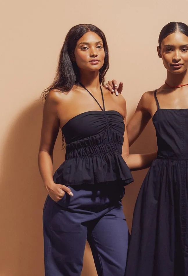 Sale Amalia Top Black Women Ciao Lucia Sleeveless Tops