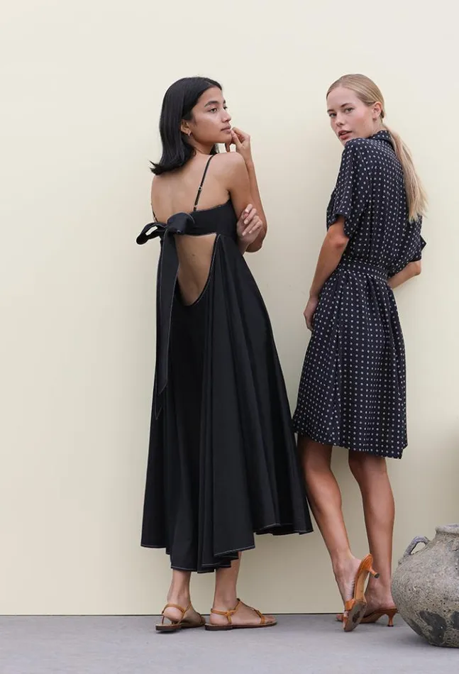 Sale Deia Dress Black Women Ciao Lucia Long Dresses