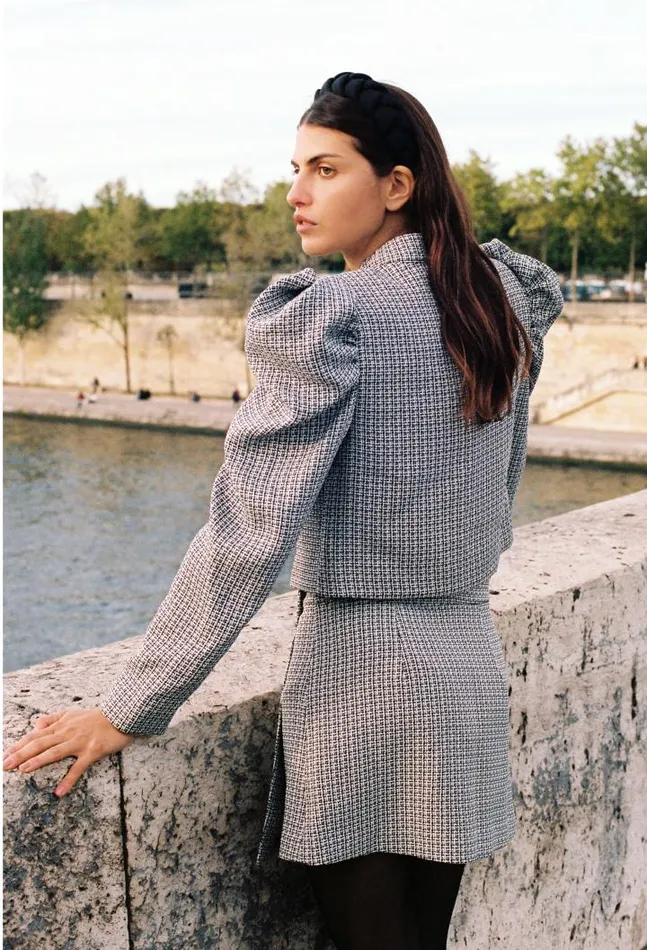 Sale Fernanda Jacket Tweed Women Ciao Lucia Long Sleeve Tops
