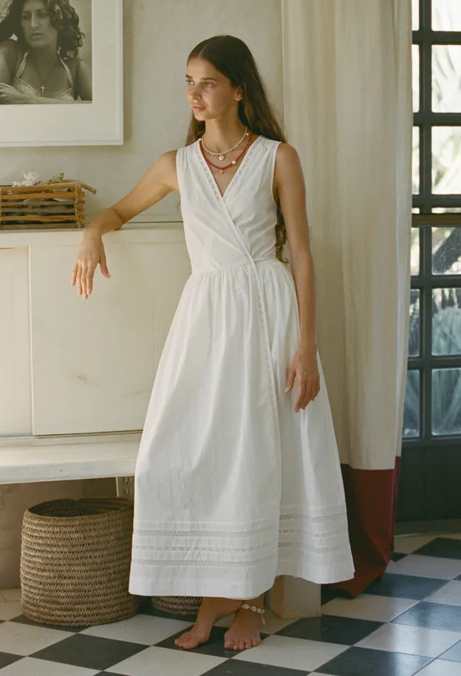 Sale Maja Dress White Women Ciao Lucia Long Dresses
