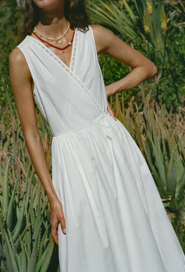 Sale Maja Dress White Women Ciao Lucia Long Dresses