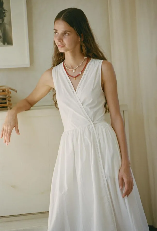 Sale Maja Dress White Women Ciao Lucia Long Dresses