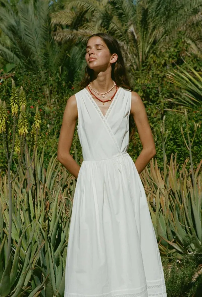 Sale Maja Dress White Women Ciao Lucia Long Dresses