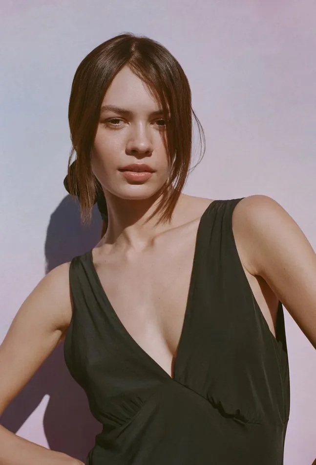 Sale Silvana Dress Matte Black Women Ciao Lucia Long Dresses